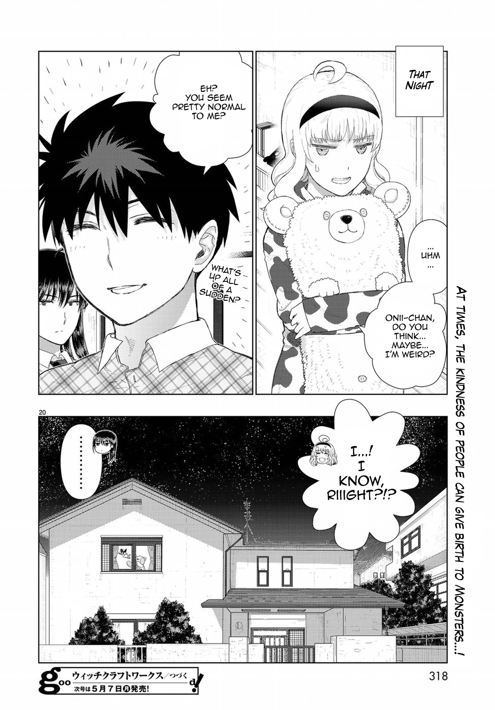 Witchcraft Works Chapter 72 page 20 - Chapter 72: Takamiya-kun and His Little Sister's Friends