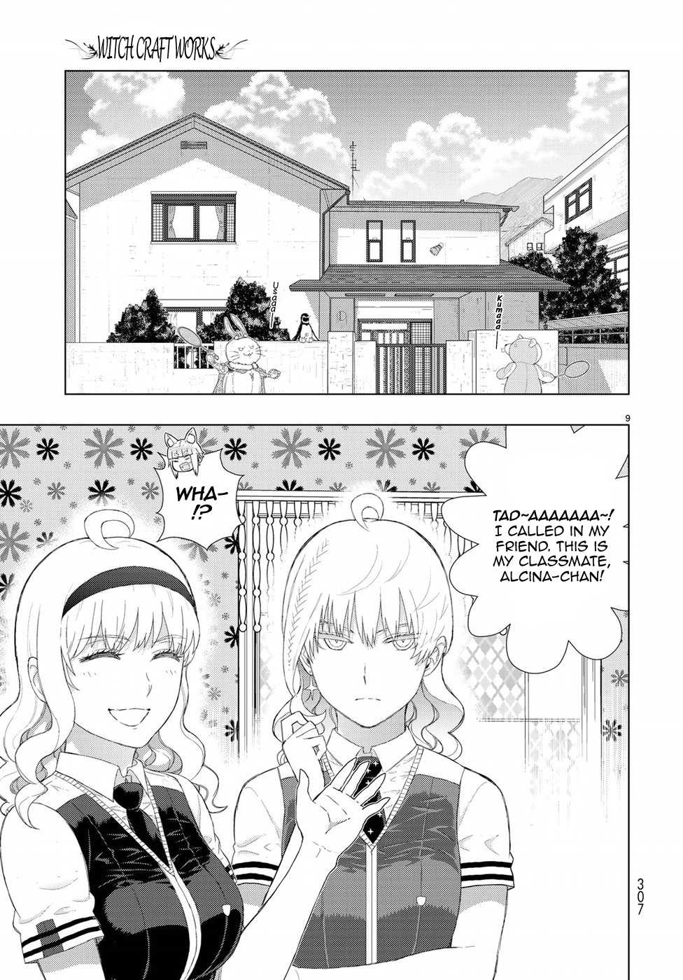 Witchcraft Works Chapter 72 page 9 - Chapter 72: Takamiya-kun and His Little Sister's Friends