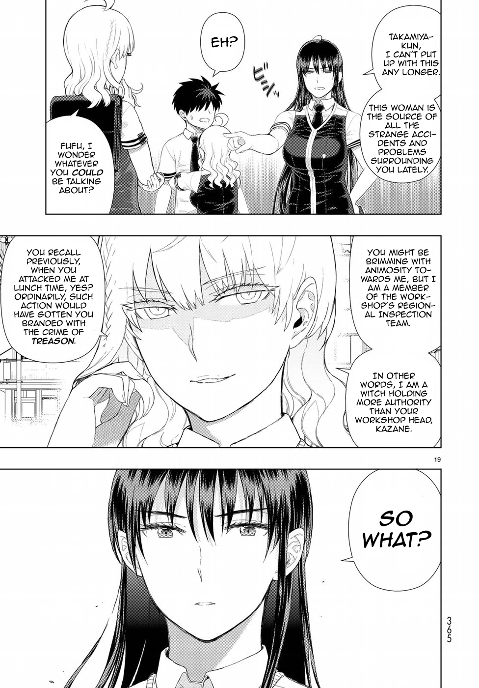 Witchcraft Works Chapter 75 page 19 - Chapter 75: Takamiya-kun and the Winter Tempest's Test