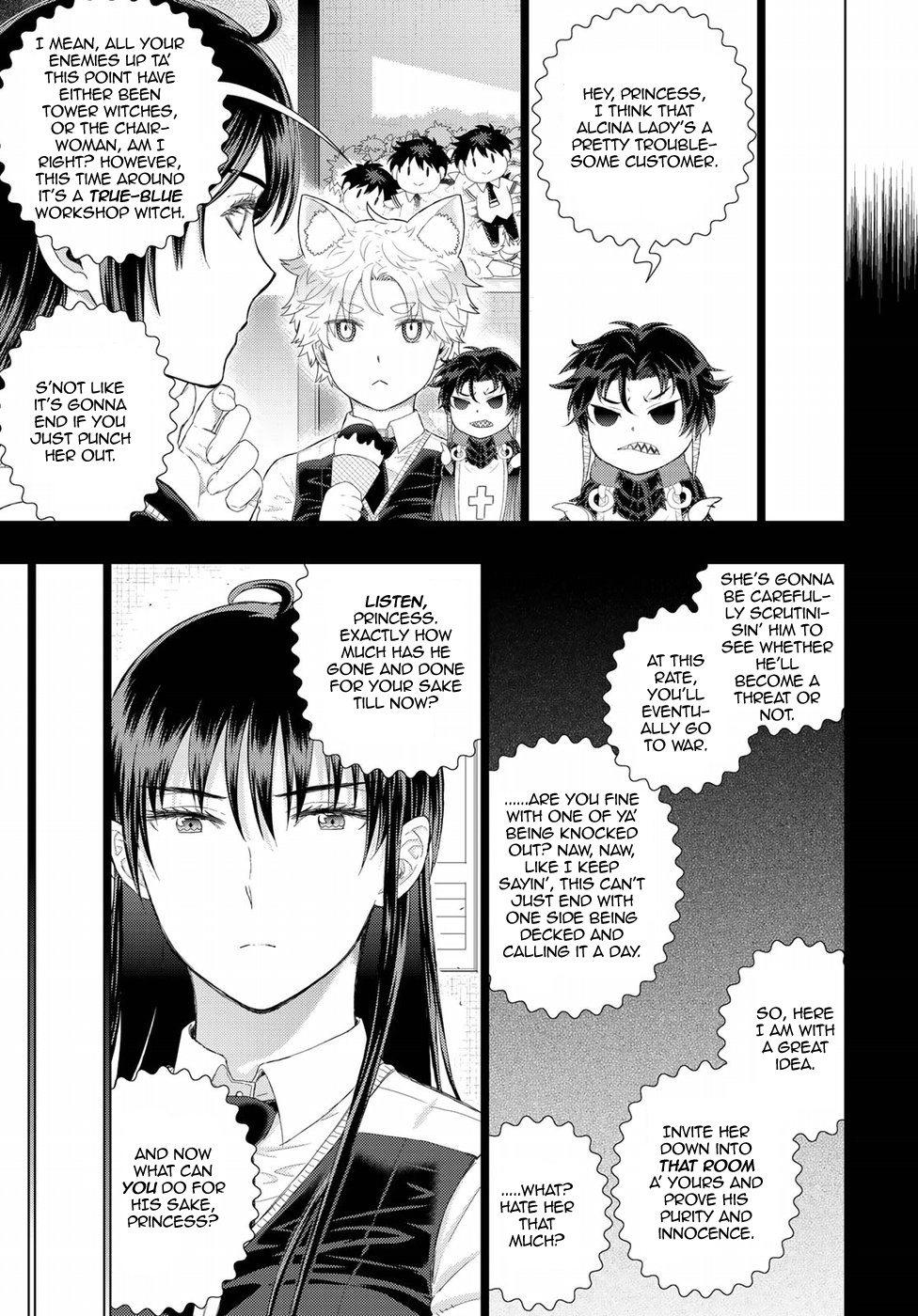 Witchcraft Works Chapter 76 page 12 - Chapter 76: Takamiya-kun and Alcina's Decision