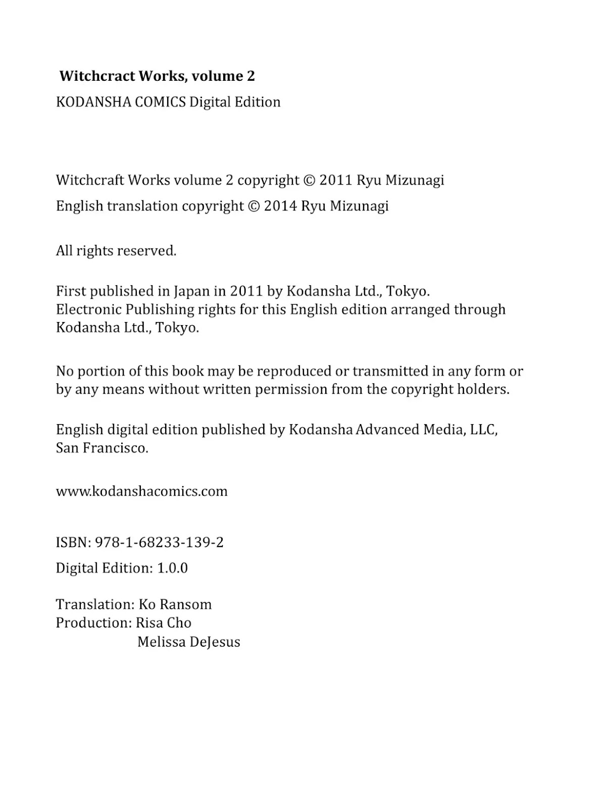 Witchcraft Works Chapter 8.5 page 16 - Vol.2 Extras