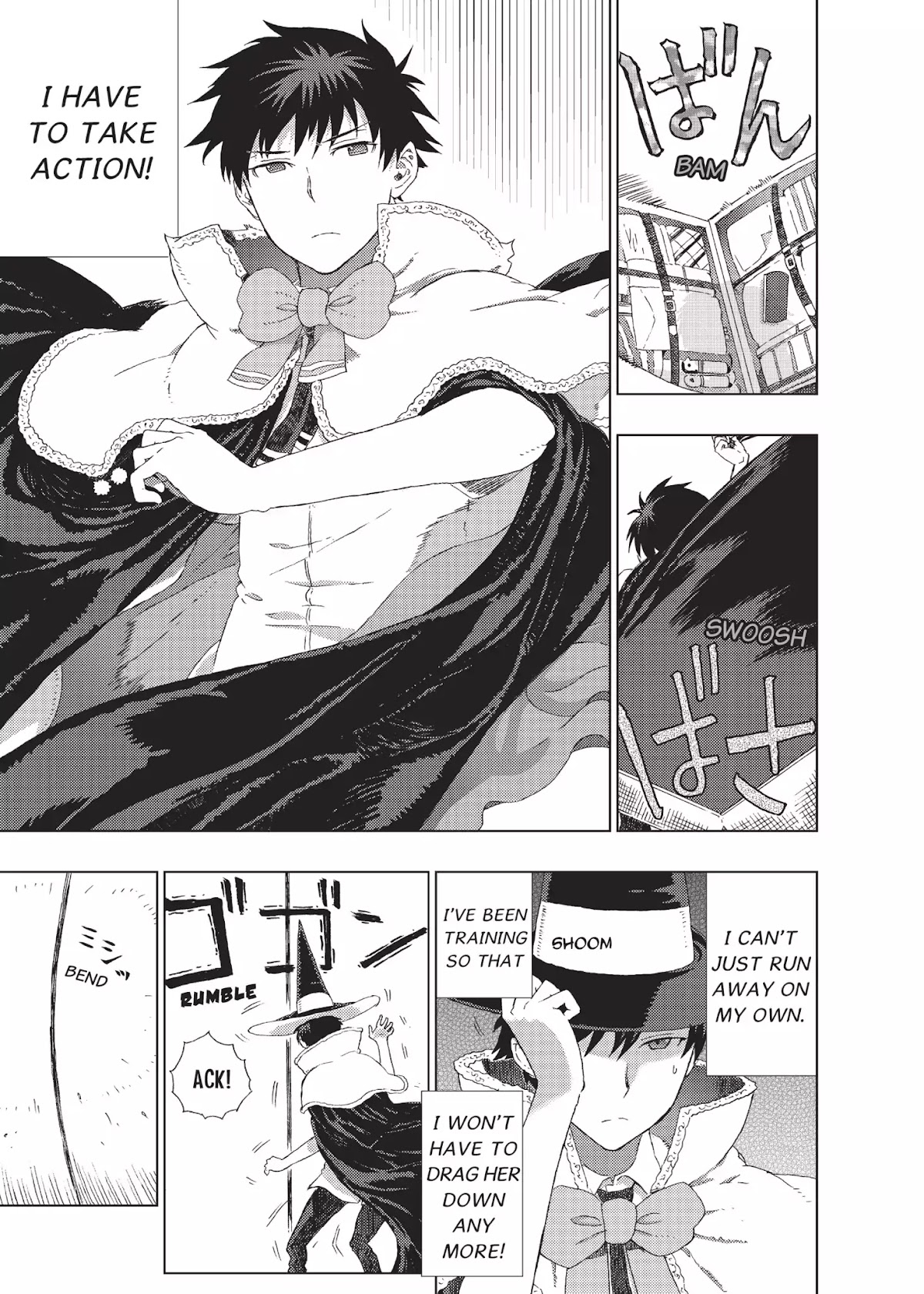 Witchcraft Works Chapter 8 page 27 - Chapter 8: Takamiya and the Witch with Stone Eyes and Stone Hands
