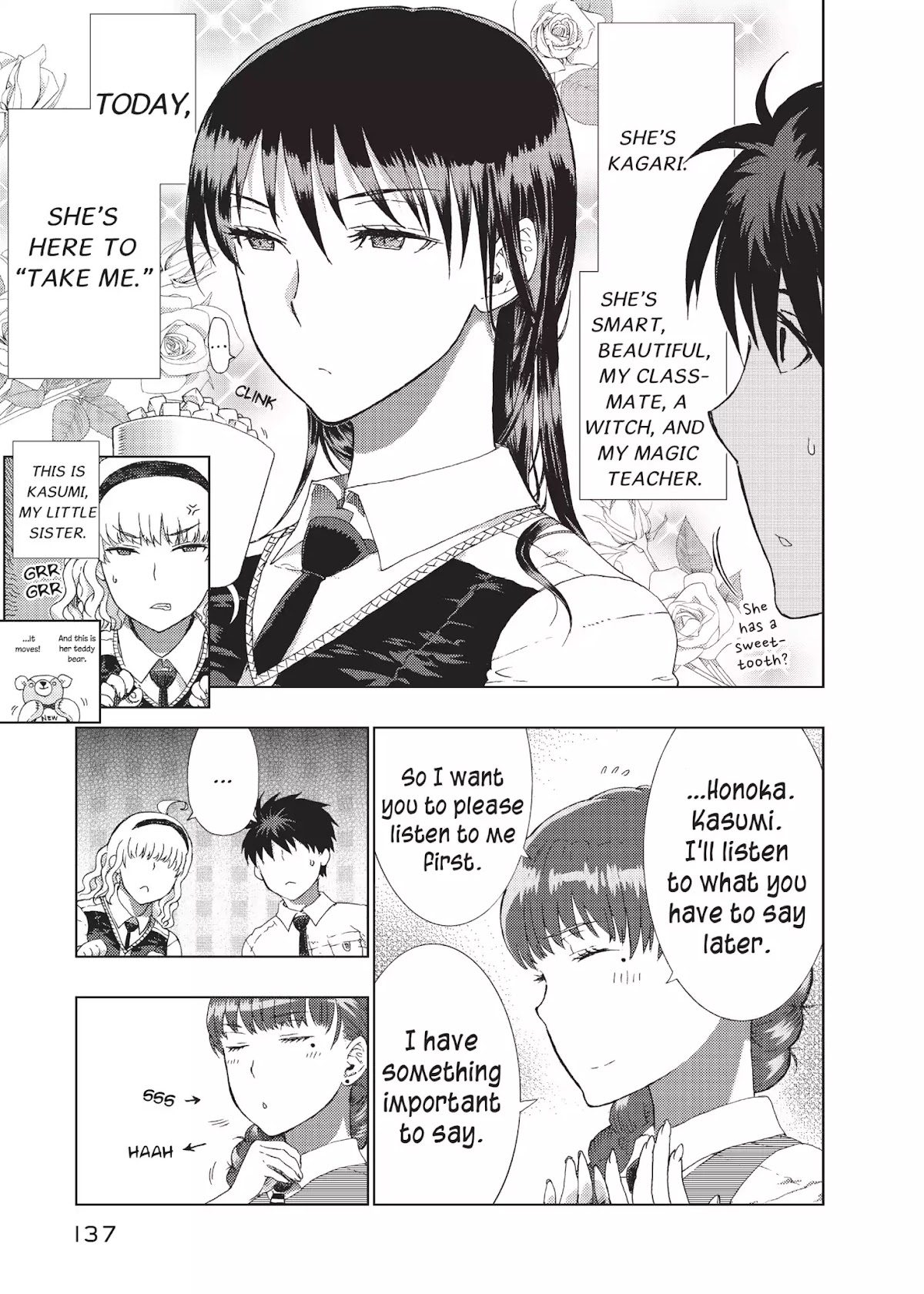 Witchcraft Works Chapter 8 page 7 - Chapter 8: Takamiya and the Witch with Stone Eyes and Stone Hands