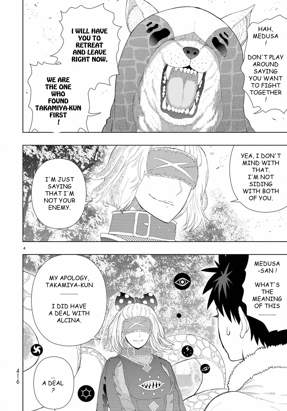 Witchcraft Works Chapter 82 page 5 - Chapter 82: Takamiya-kun VS. Alcina, Part 6