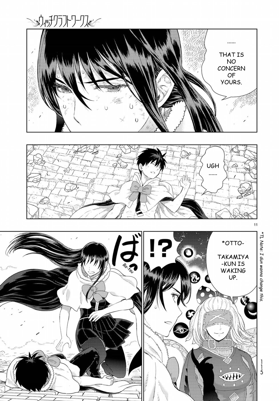 Witchcraft Works Chapter 83 page 11 - Chapter 83: Takamiya-kun VS. Alcina, Part 7