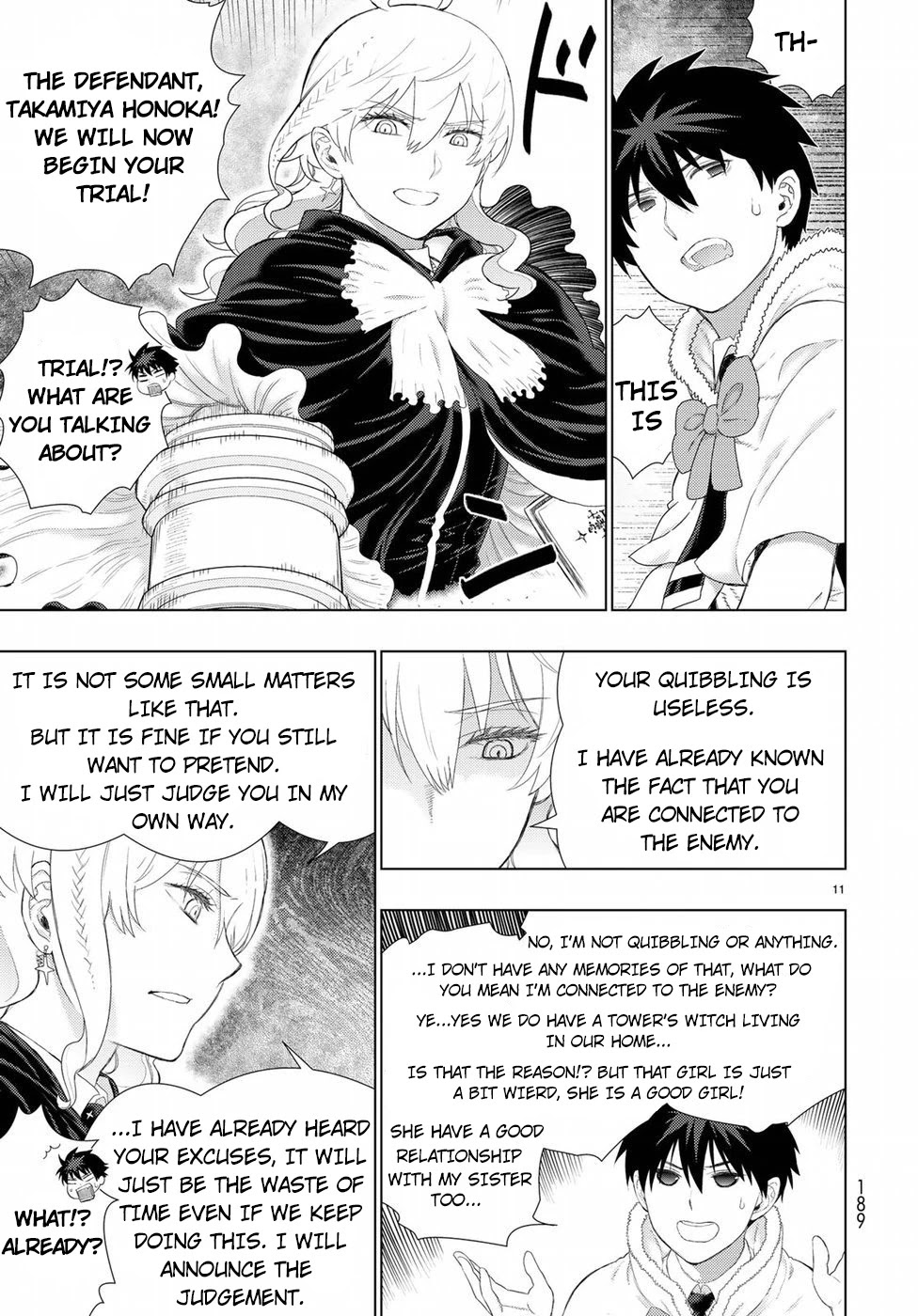 Witchcraft Works Chapter 84 page 11 - Chapter 84: Takamiya-kun VS. Alcina, Part 8