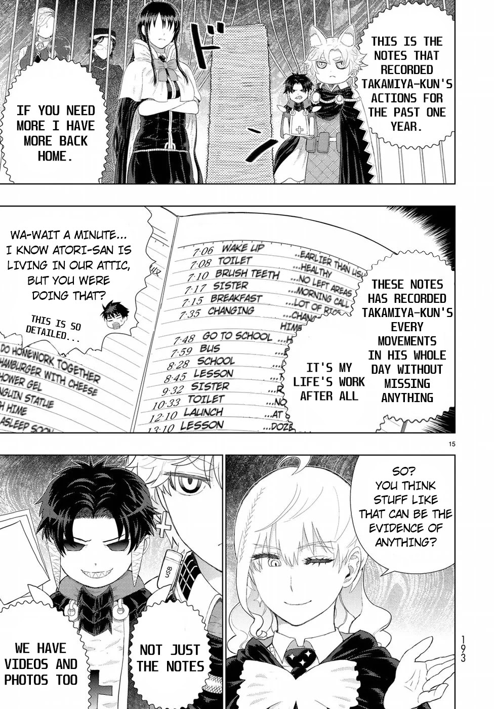 Witchcraft Works Chapter 84 page 15 - Chapter 84: Takamiya-kun VS. Alcina, Part 8