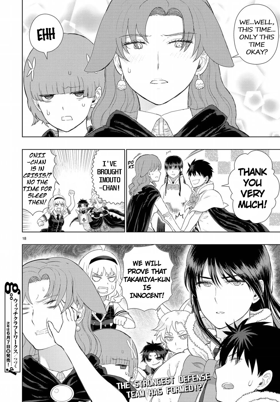 Witchcraft Works Chapter 84 page 18 - Chapter 84: Takamiya-kun VS. Alcina, Part 8