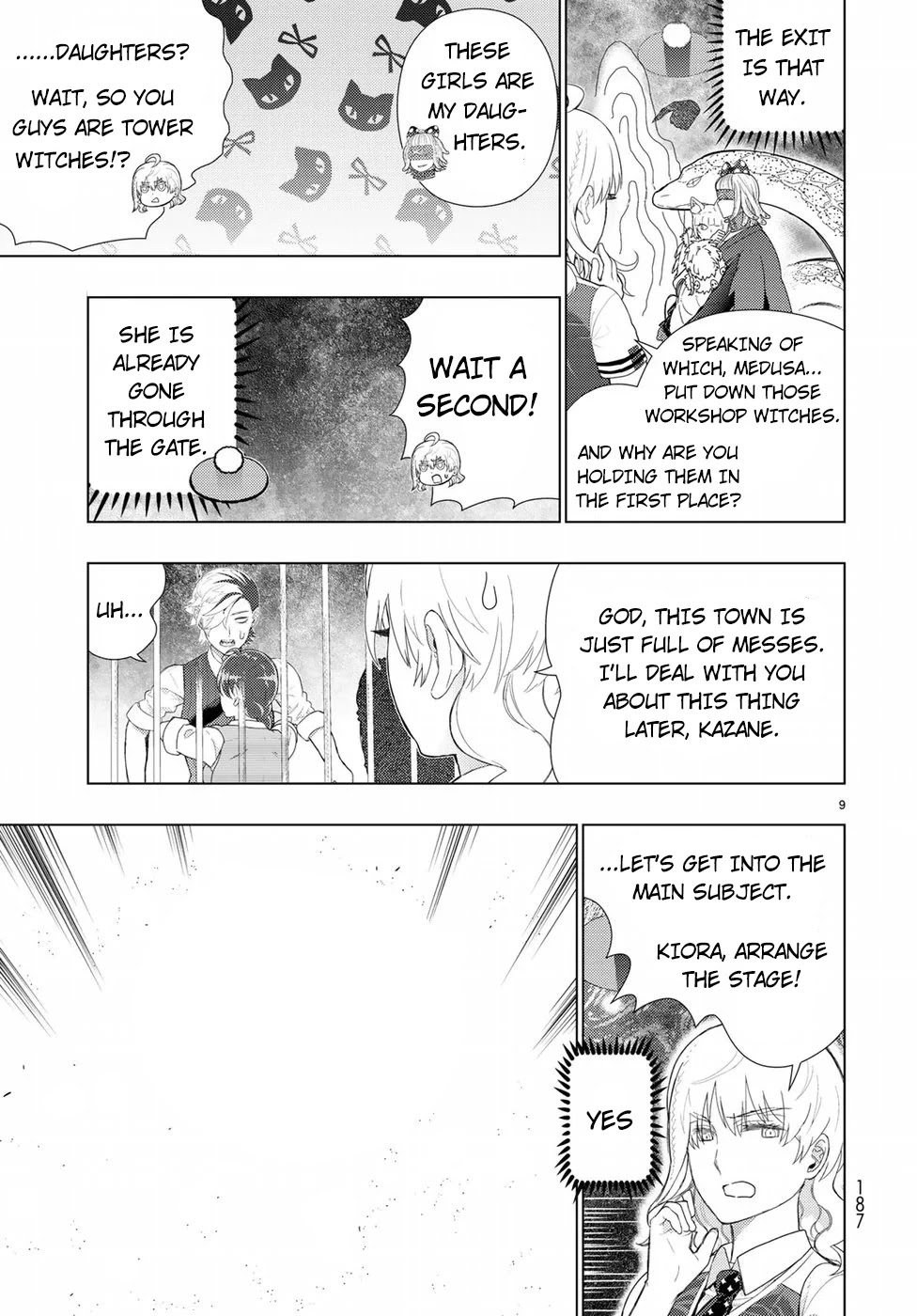 Witchcraft Works Chapter 84 page 9 - Chapter 84: Takamiya-kun VS. Alcina, Part 8