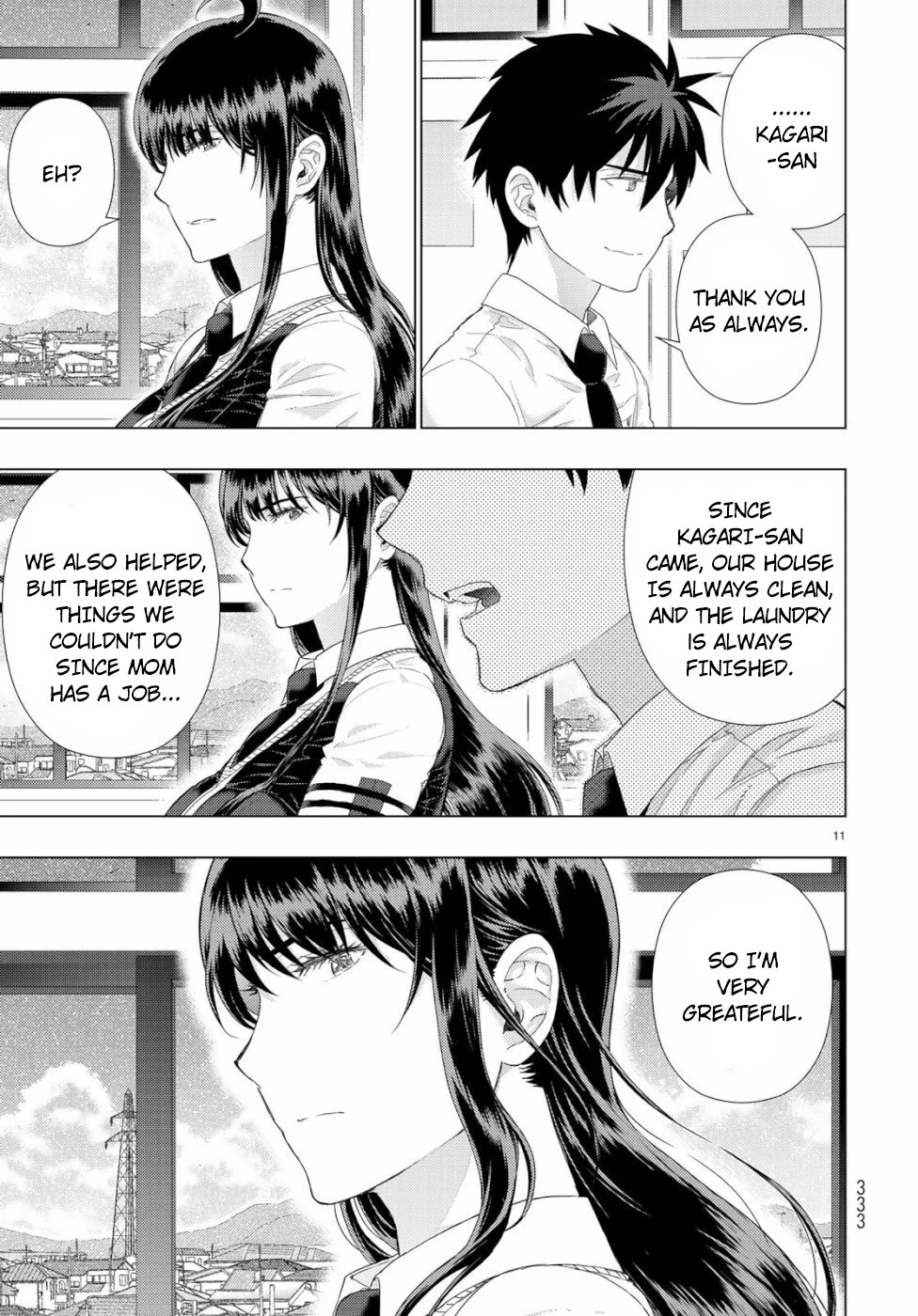 Witchcraft Works Chapter 85.5 page 11 - Chapter 85.5: Takamiya-kun and Kagara-san’s Morning