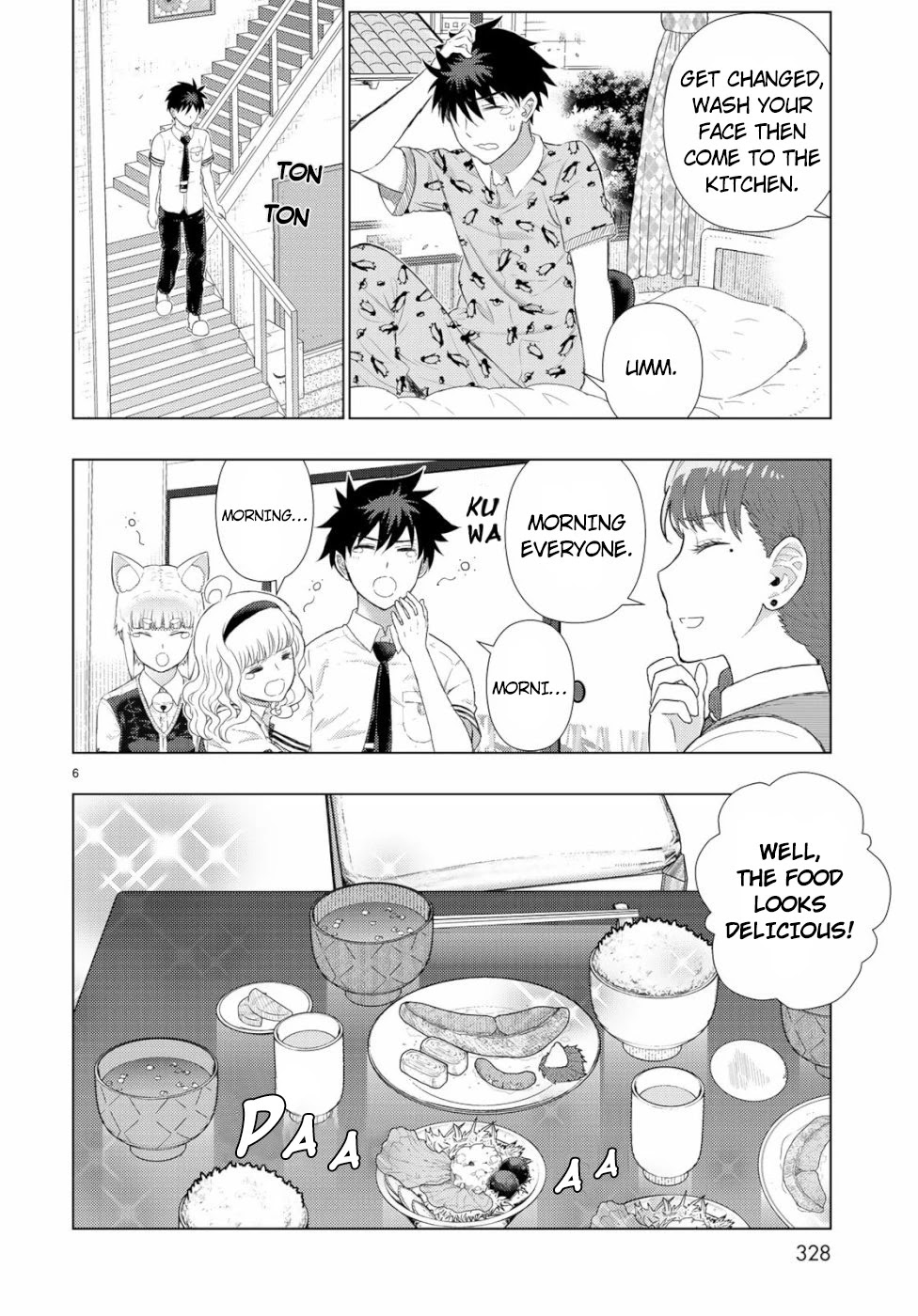 Witchcraft Works Chapter 85.5 page 6 - Chapter 85.5: Takamiya-kun and Kagara-san’s Morning