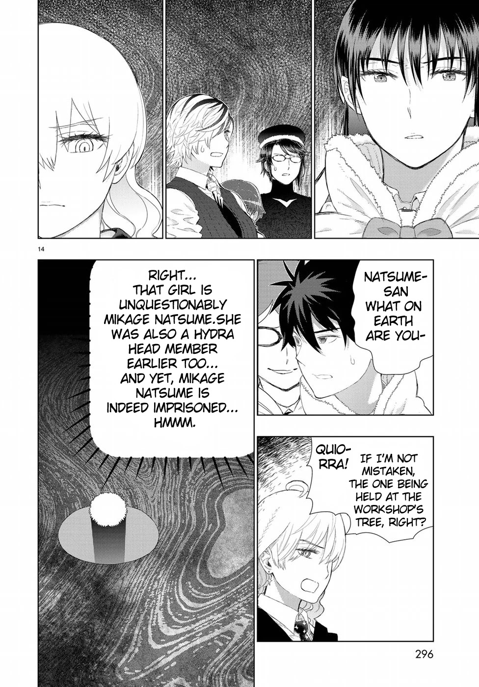 Witchcraft Works Chapter 85 page 14 - Chapter 85: Takamiya-kun VS Alcina, Part 9