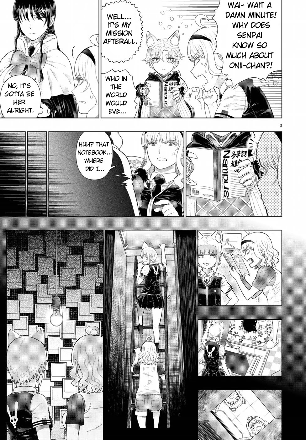Witchcraft Works Chapter 85 page 3 - Chapter 85: Takamiya-kun VS Alcina, Part 9