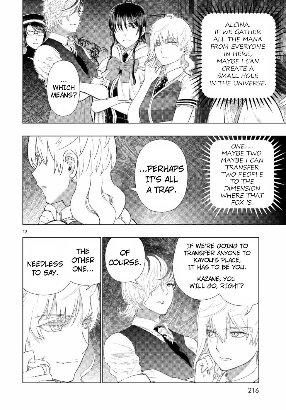 Witchcraft Works Chapter 86 page 10 - Chapter 86: Takamiya-kun VS. Alcina, Part 10