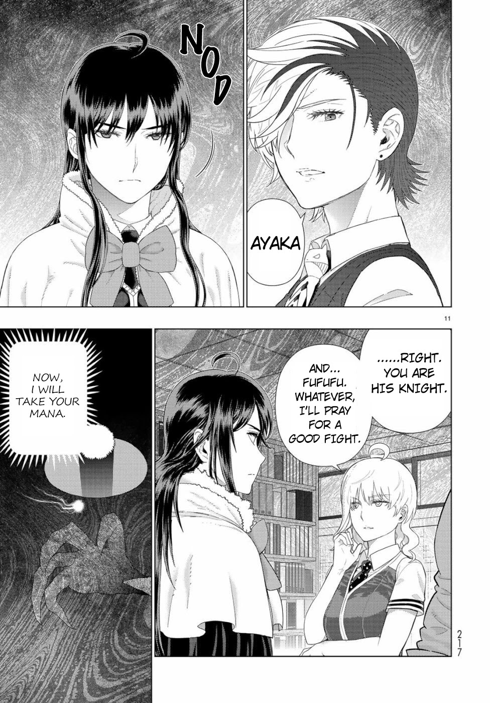 Witchcraft Works Chapter 86 page 11 - Chapter 86: Takamiya-kun VS. Alcina, Part 10