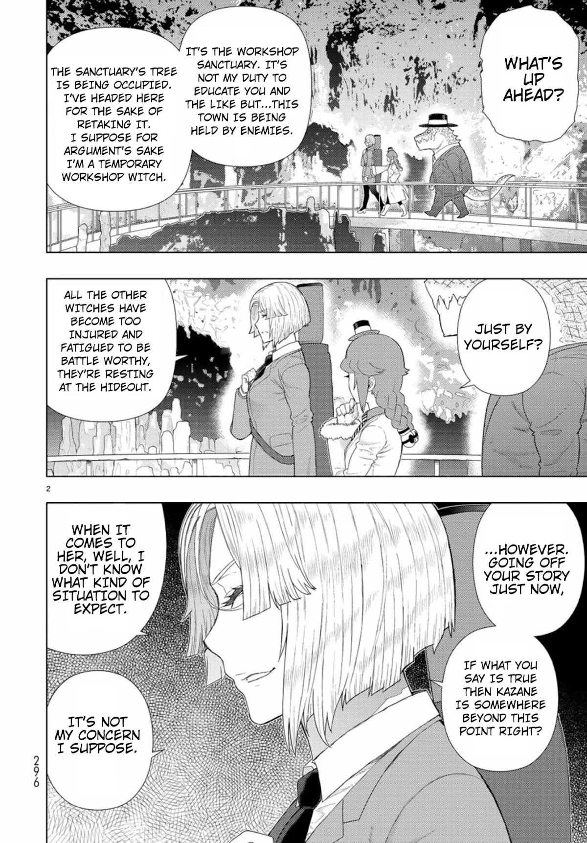 Witchcraft Works Chapter 87 page 2 - Chapter 87: Takamiya-kun VS. Kayou, Part 1