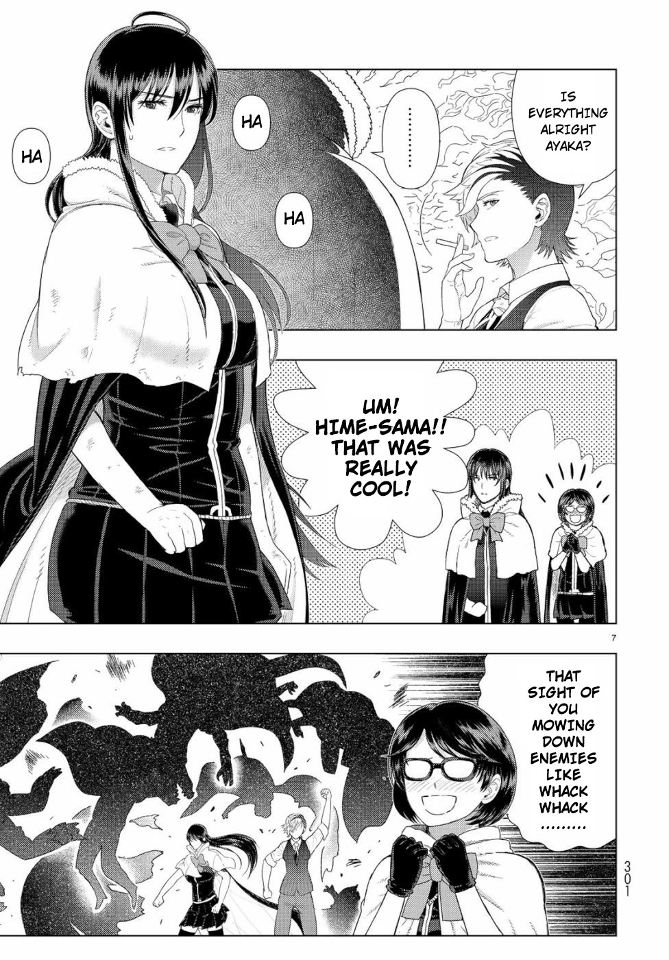 Witchcraft Works Chapter 87 page 7 - Chapter 87: Takamiya-kun VS. Kayou, Part 1