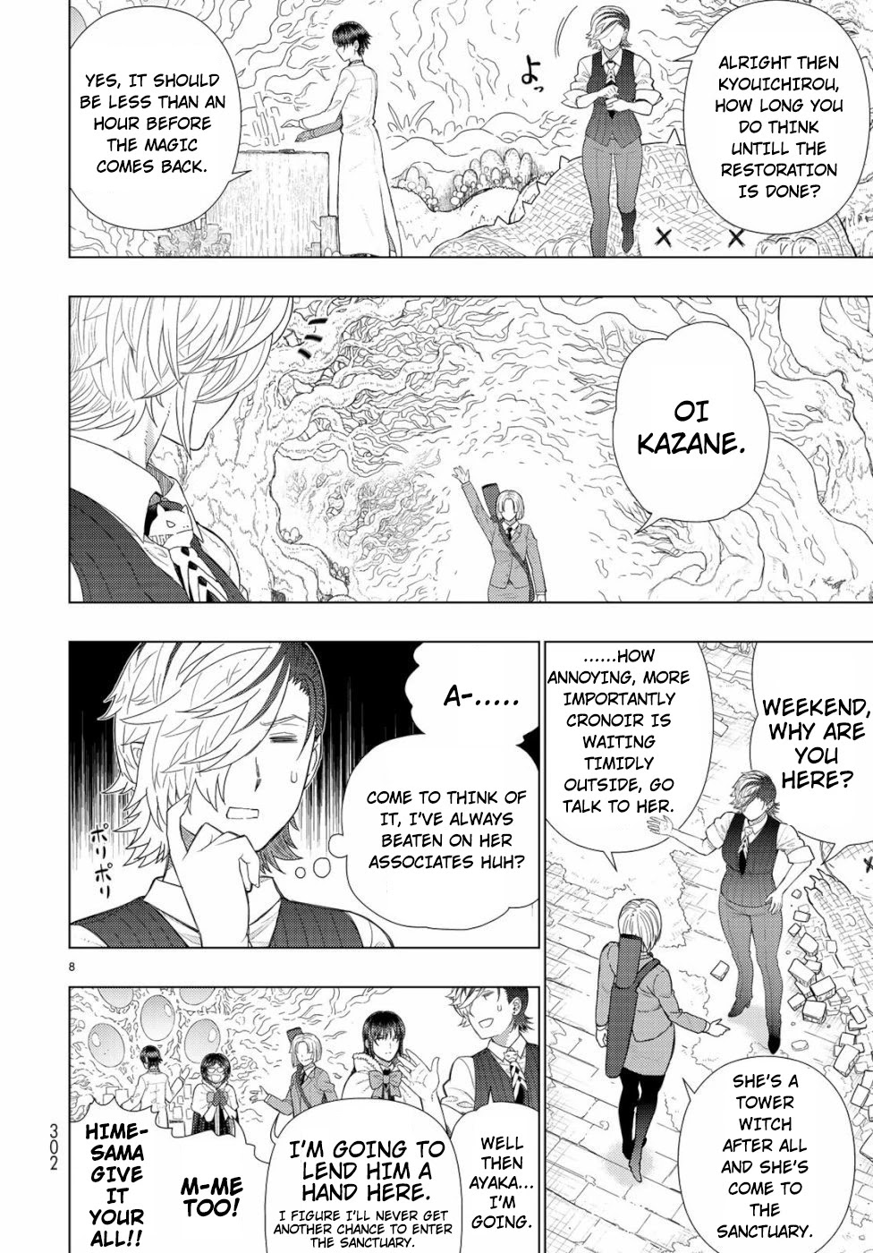 Witchcraft Works Chapter 87 page 8 - Chapter 87: Takamiya-kun VS. Kayou, Part 1