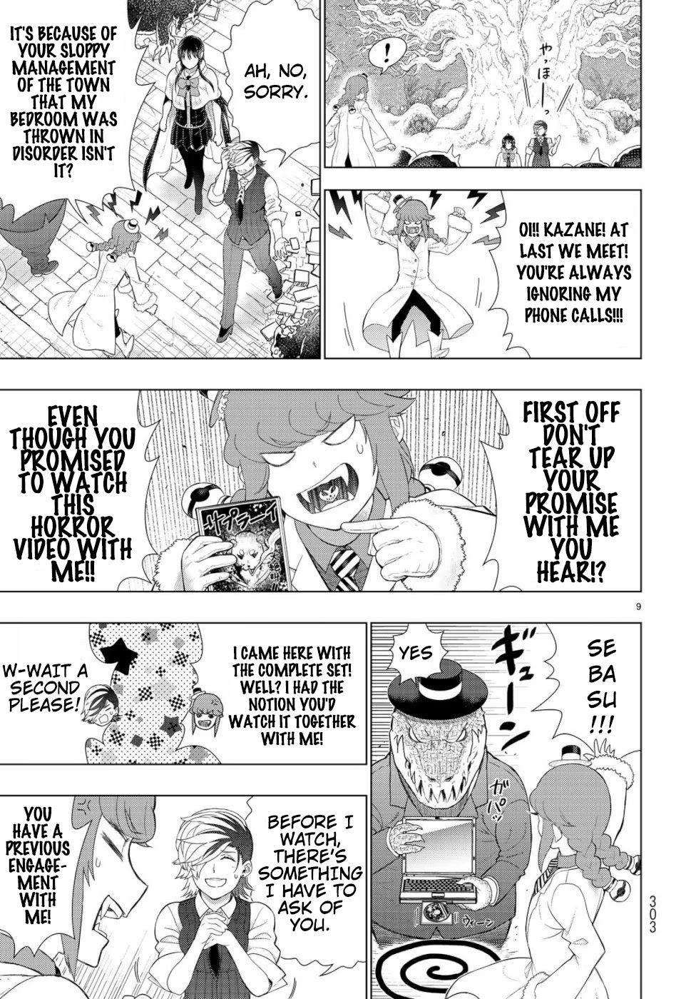 Witchcraft Works Chapter 87 page 9 - Chapter 87: Takamiya-kun VS. Kayou, Part 1