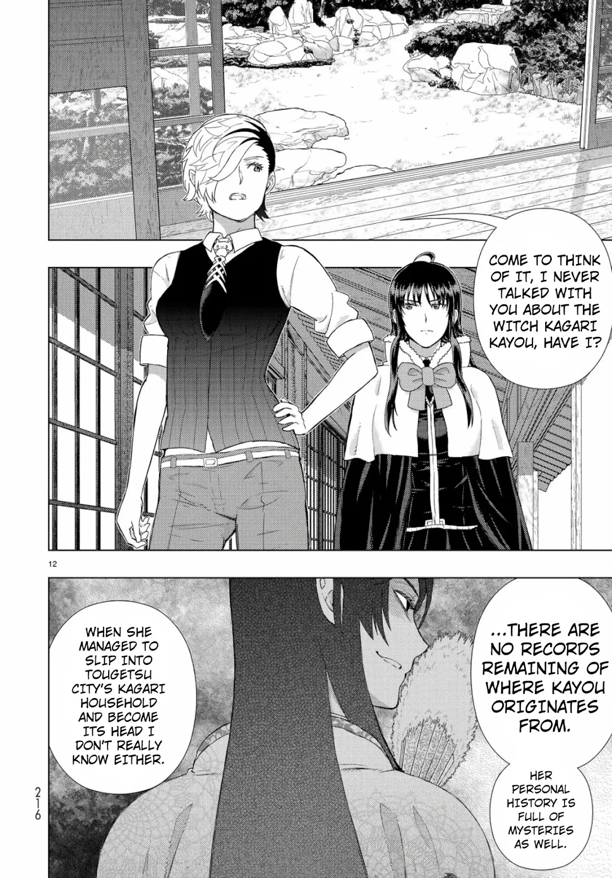 Witchcraft Works Chapter 88 page 12 - Chapter 88: Takamiya-kun VS. Kayou, Part 2