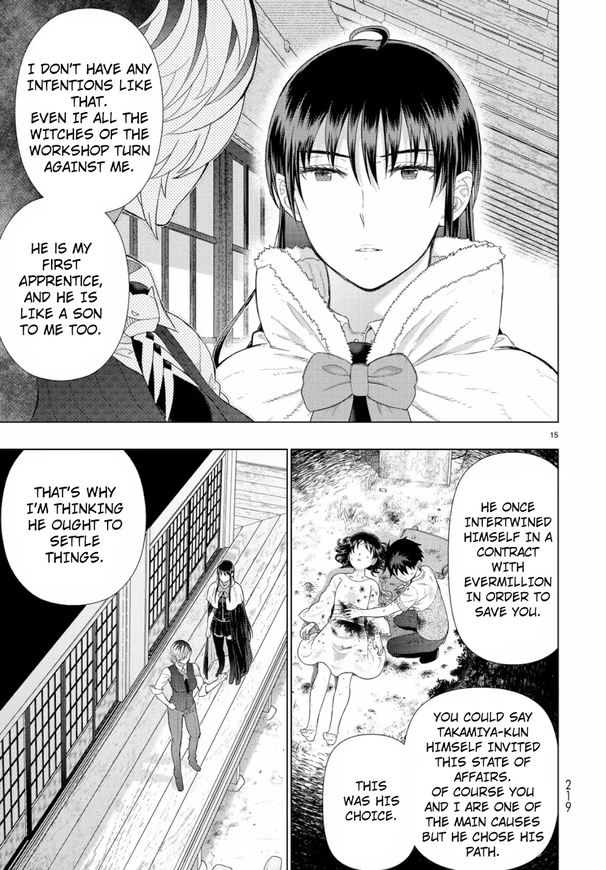 Witchcraft Works Chapter 88 page 15 - Chapter 88: Takamiya-kun VS. Kayou, Part 2