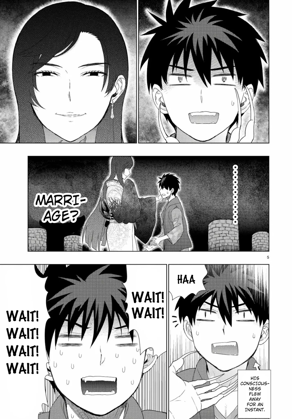 Witchcraft Works Chapter 88 page 5 - Chapter 88: Takamiya-kun VS. Kayou, Part 2