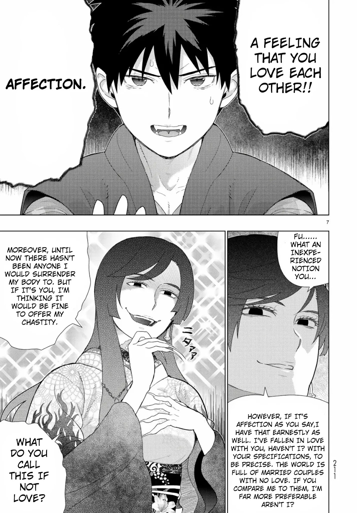 Witchcraft Works Chapter 88 page 7 - Chapter 88: Takamiya-kun VS. Kayou, Part 2