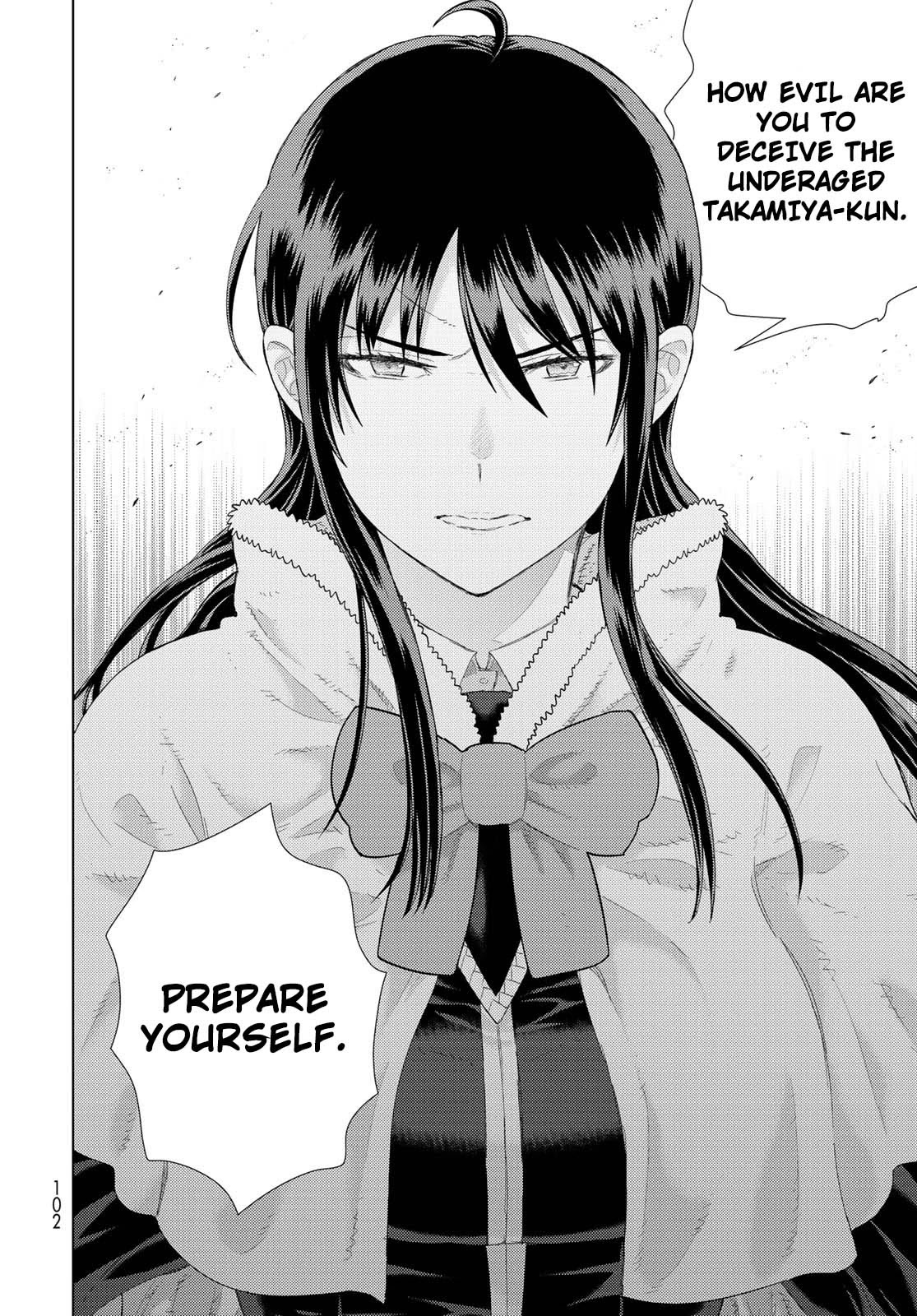 Witchcraft Works Chapter 89 page 18 - Chapter 89: Takamiya-kun VS. Kayou, Part 3