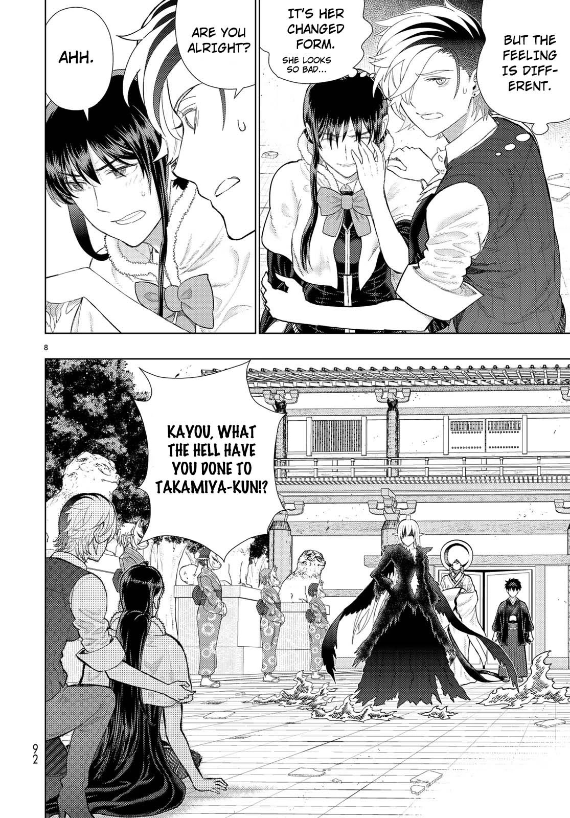 Witchcraft Works Chapter 89 page 8 - Chapter 89: Takamiya-kun VS. Kayou, Part 3