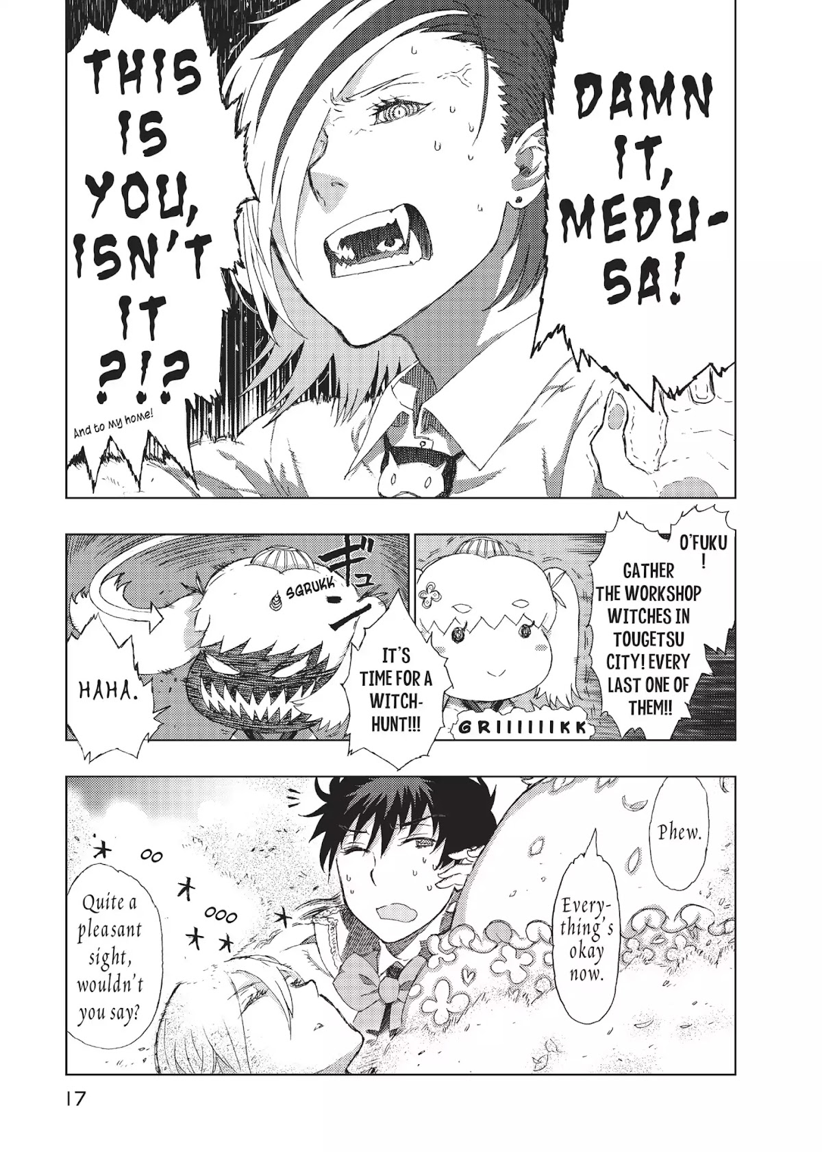 Witchcraft Works Chapter 9 page 15 - Chapter 9: Takamiya and the Flame of Evermillion