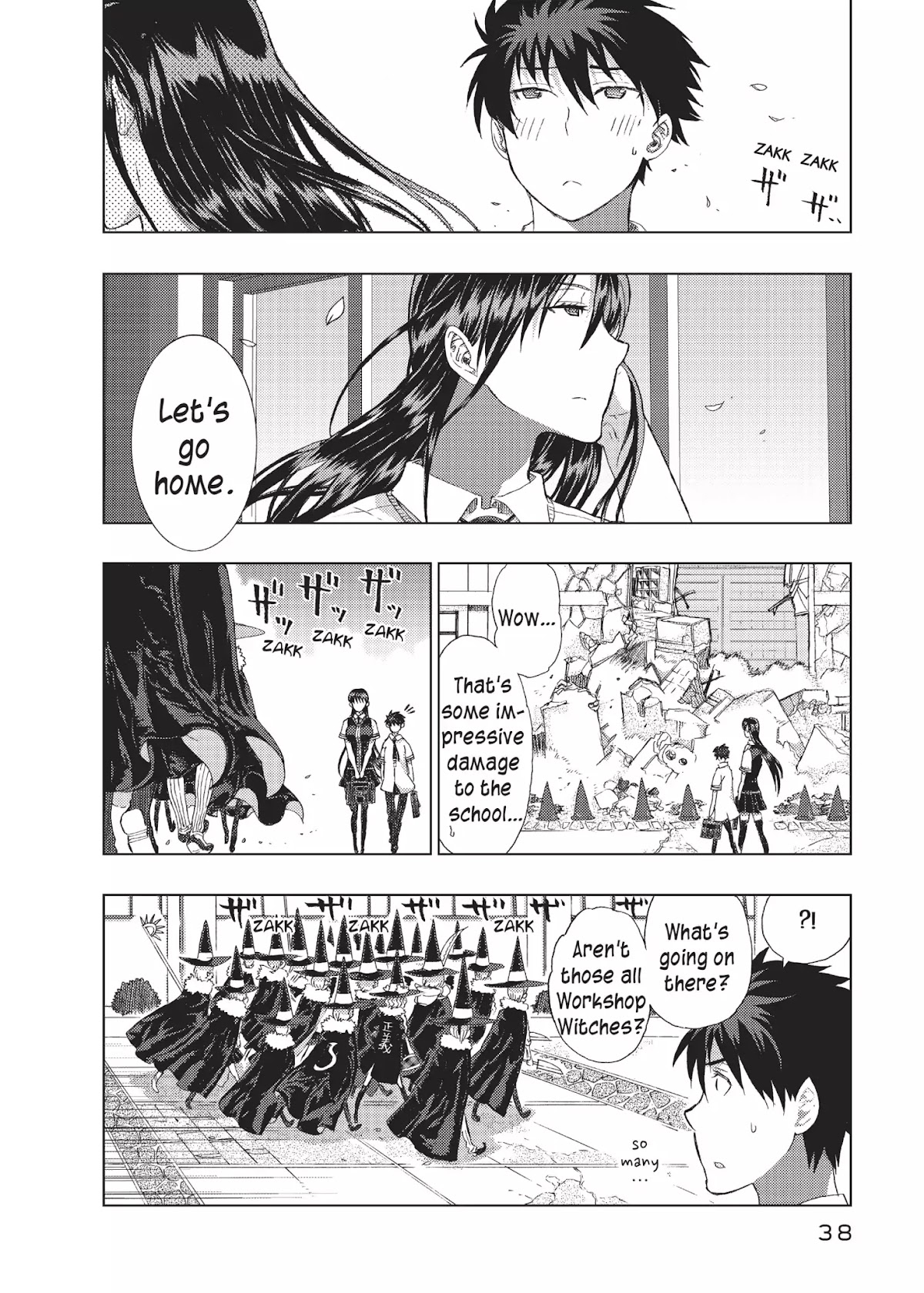 Witchcraft Works Chapter 9 page 34 - Chapter 9: Takamiya and the Flame of Evermillion