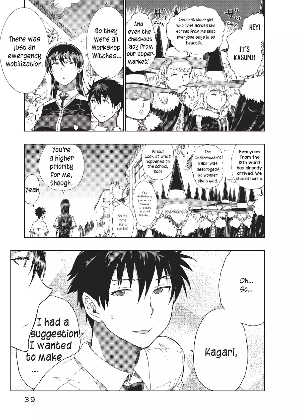 Witchcraft Works Chapter 9 page 35 - Chapter 9: Takamiya and the Flame of Evermillion