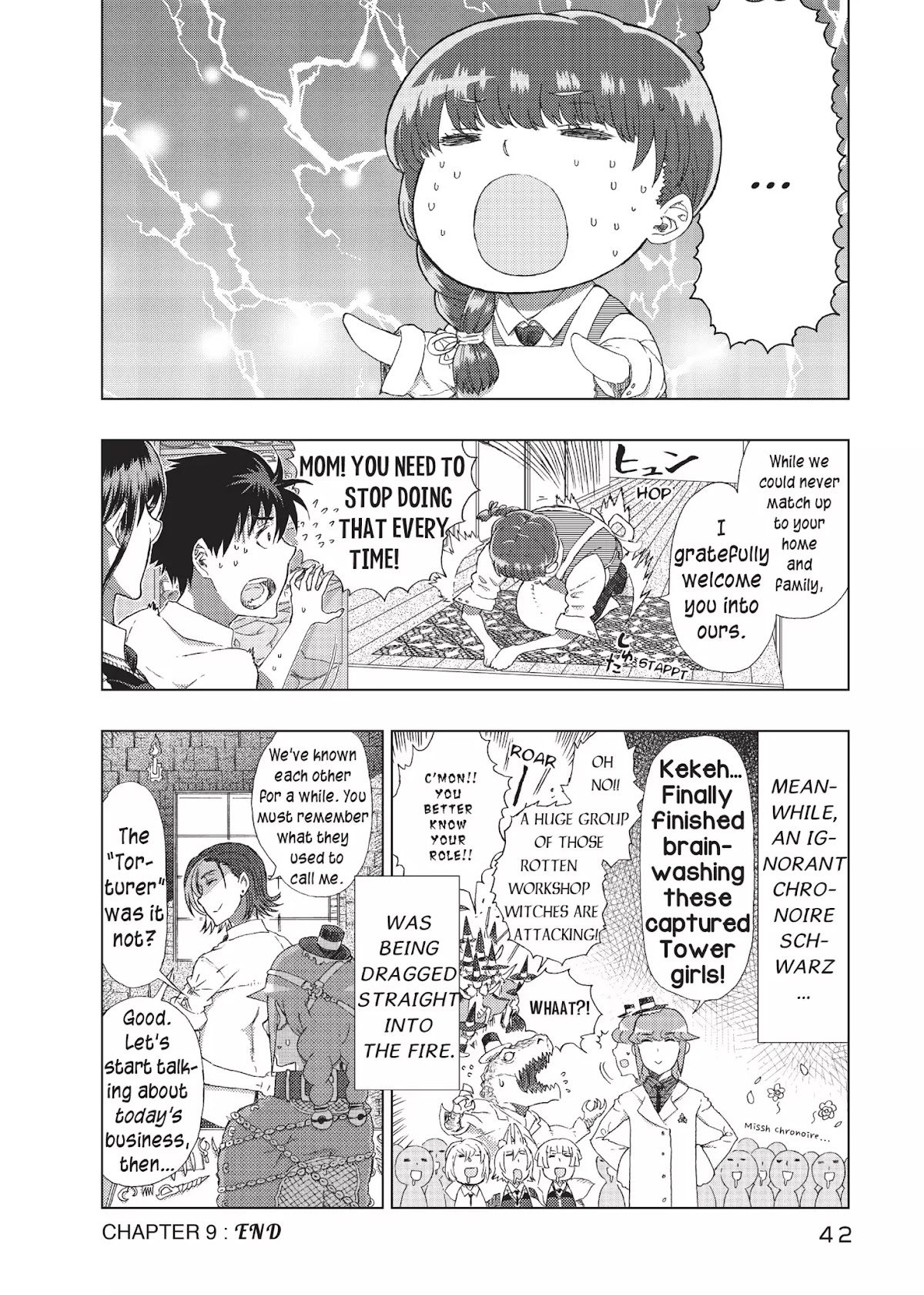 Witchcraft Works Chapter 9 page 37 - Chapter 9: Takamiya and the Flame of Evermillion