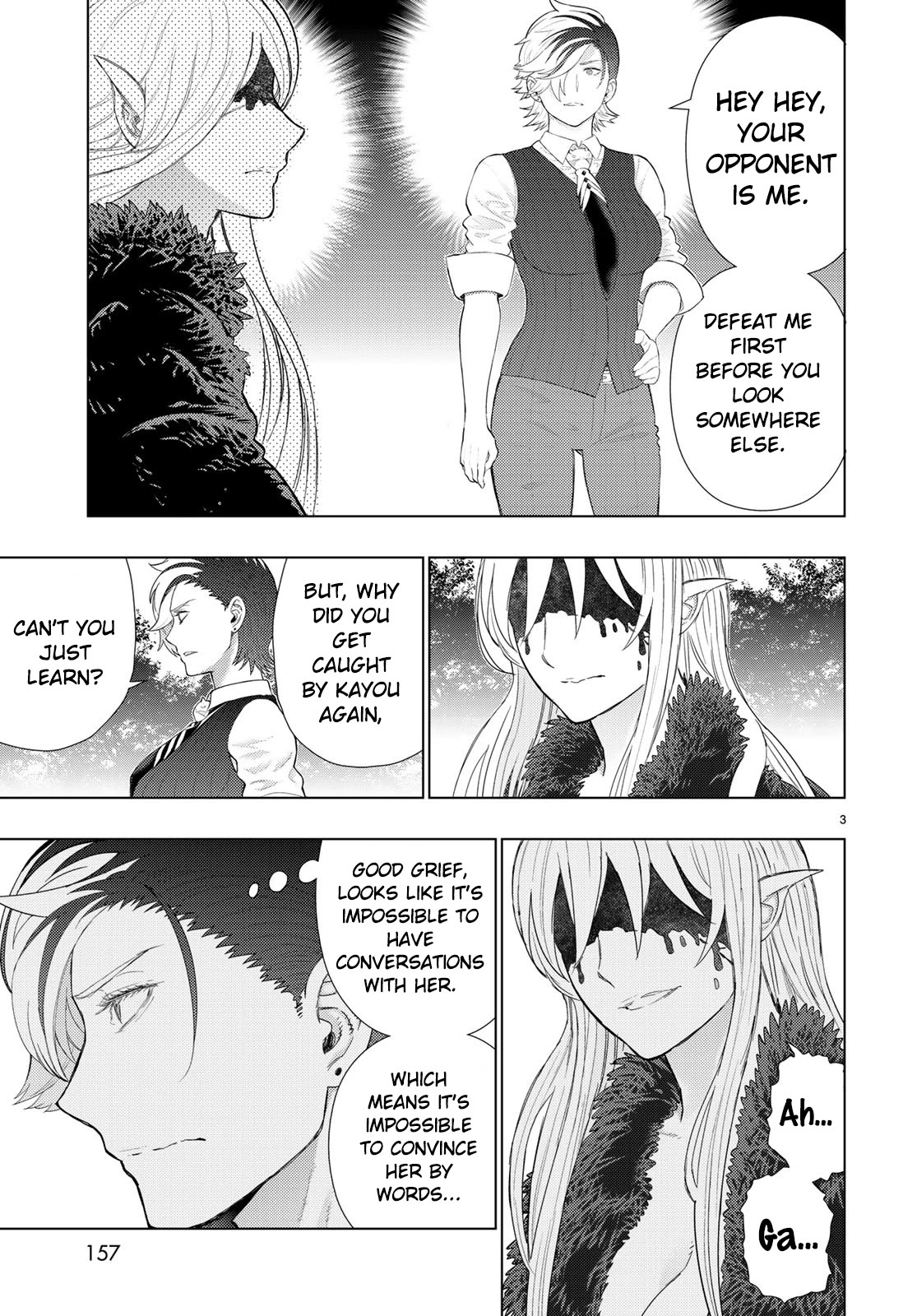 Witchcraft Works Chapter 90 page 3 - Chapter 90: Takamiya-kun VS. Kayou, Part 4