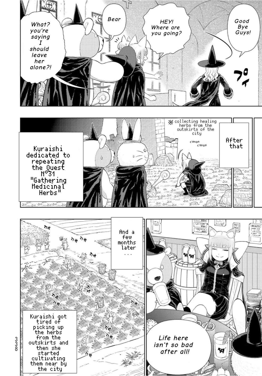 Witchcraft Works Chapter 98.1 page 14 - Chapter 98.1: Kasumi-chan and Kemonomimi's different world adventure tan