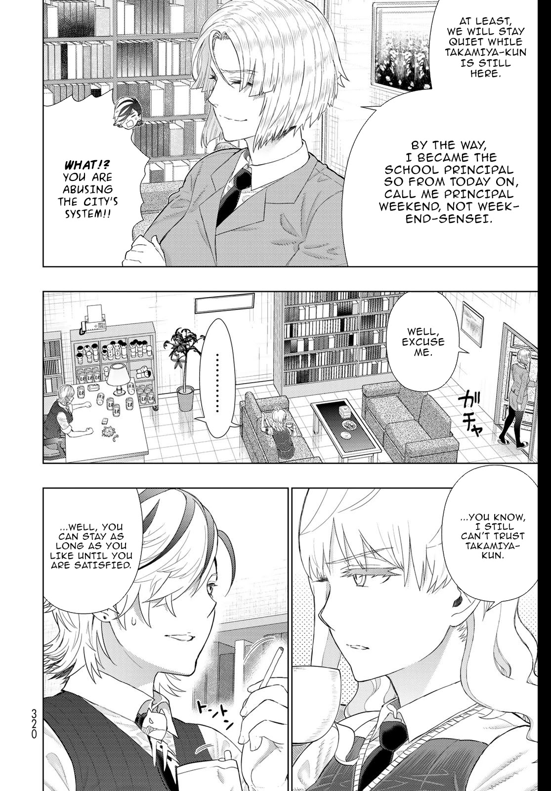 Witchcraft Works Chapter 99 page 10 - Chapter 99: The Melancholy of Takkamiya and Arsina