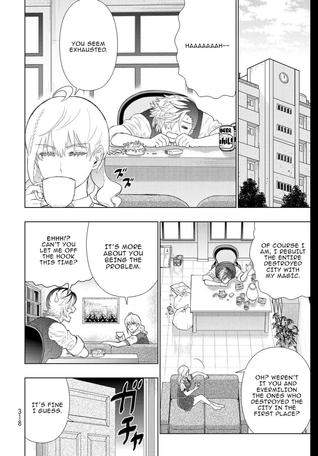 Witchcraft Works Chapter 99 page 8 - Chapter 99: The Melancholy of Takkamiya and Arsina