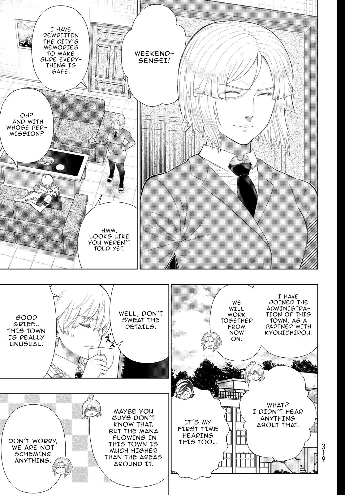 Witchcraft Works Chapter 99 page 9 - Chapter 99: The Melancholy of Takkamiya and Arsina