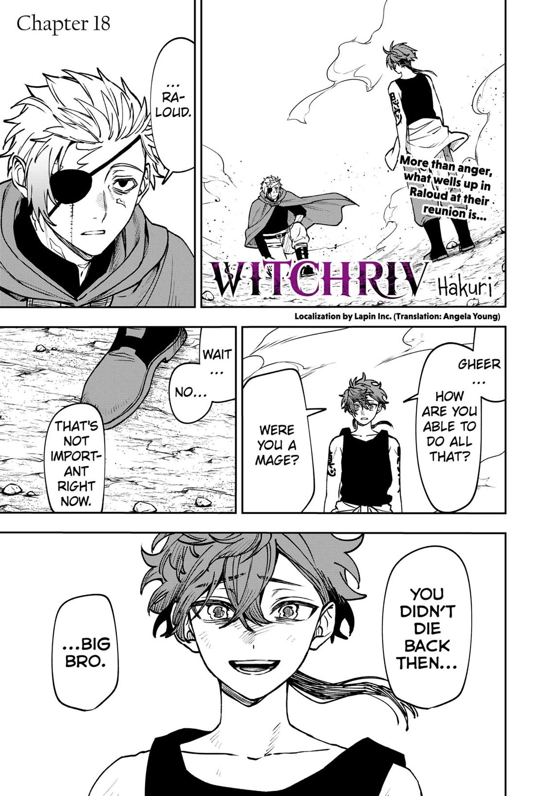 WITCHRIV Chapter 18 page 1 - Chapter 18