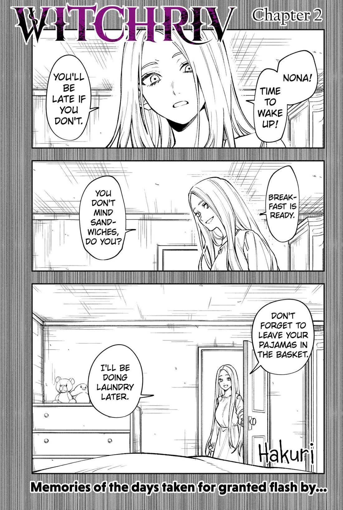WITCHRIV Chapter 2 page 1 - Chapter 2