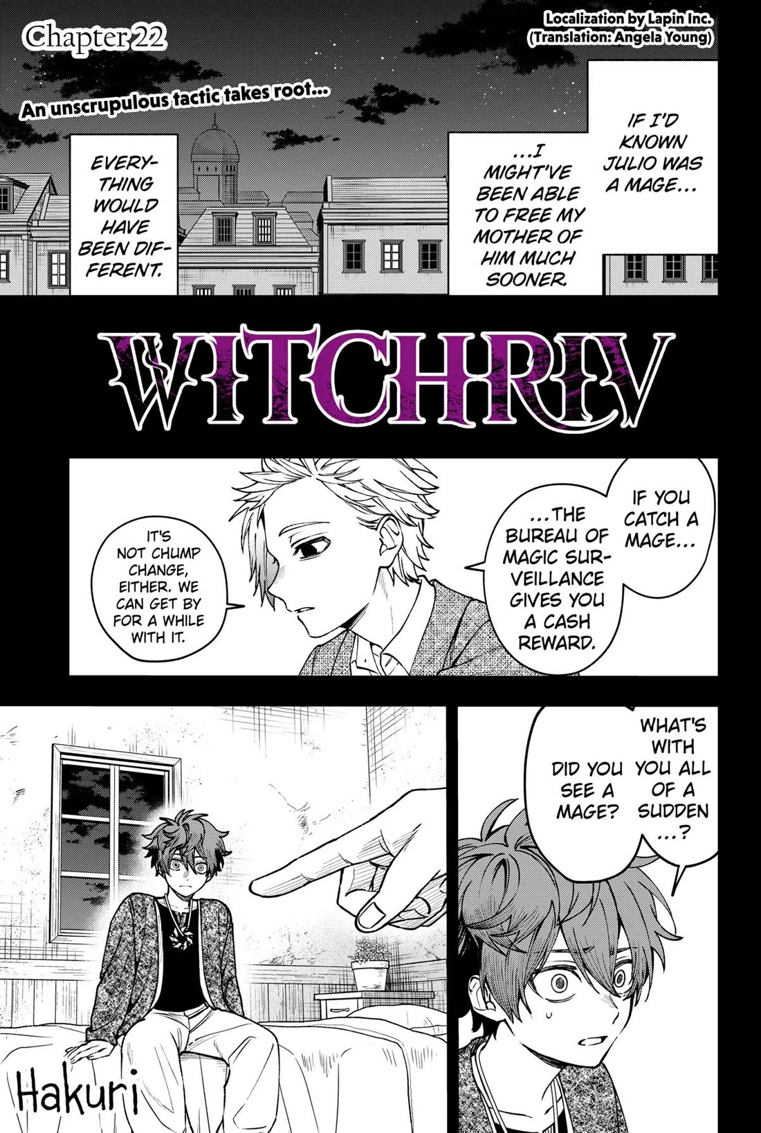 WITCHRIV Chapter 22 page 1 - Chapter 22