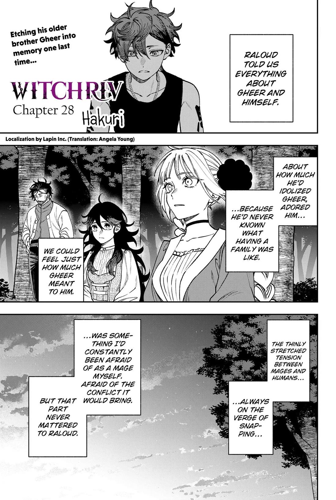 WITCHRIV Chapter 28 page 1 - Chapter 28