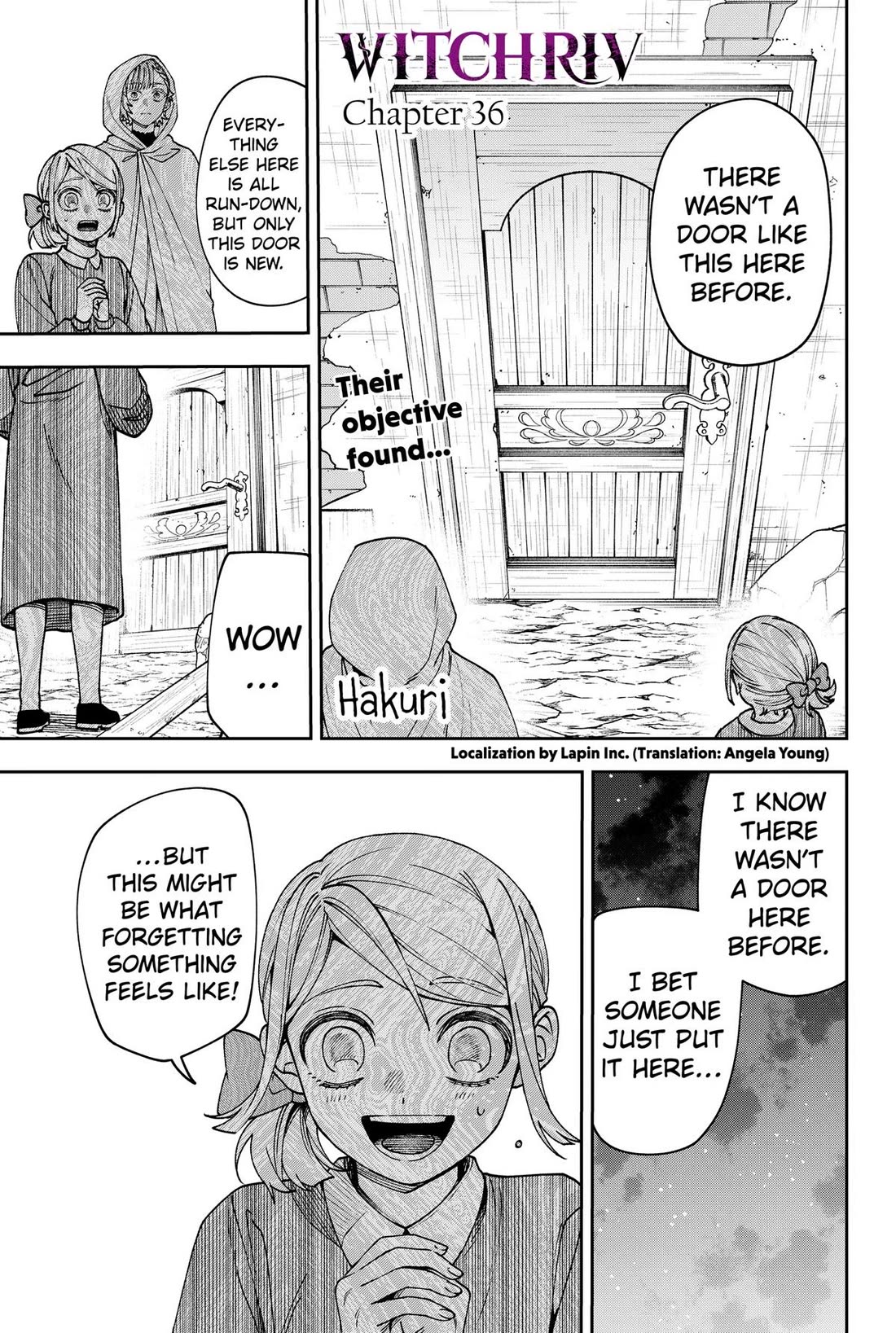 WITCHRIV Chapter 36 page 1 - Chapter 36