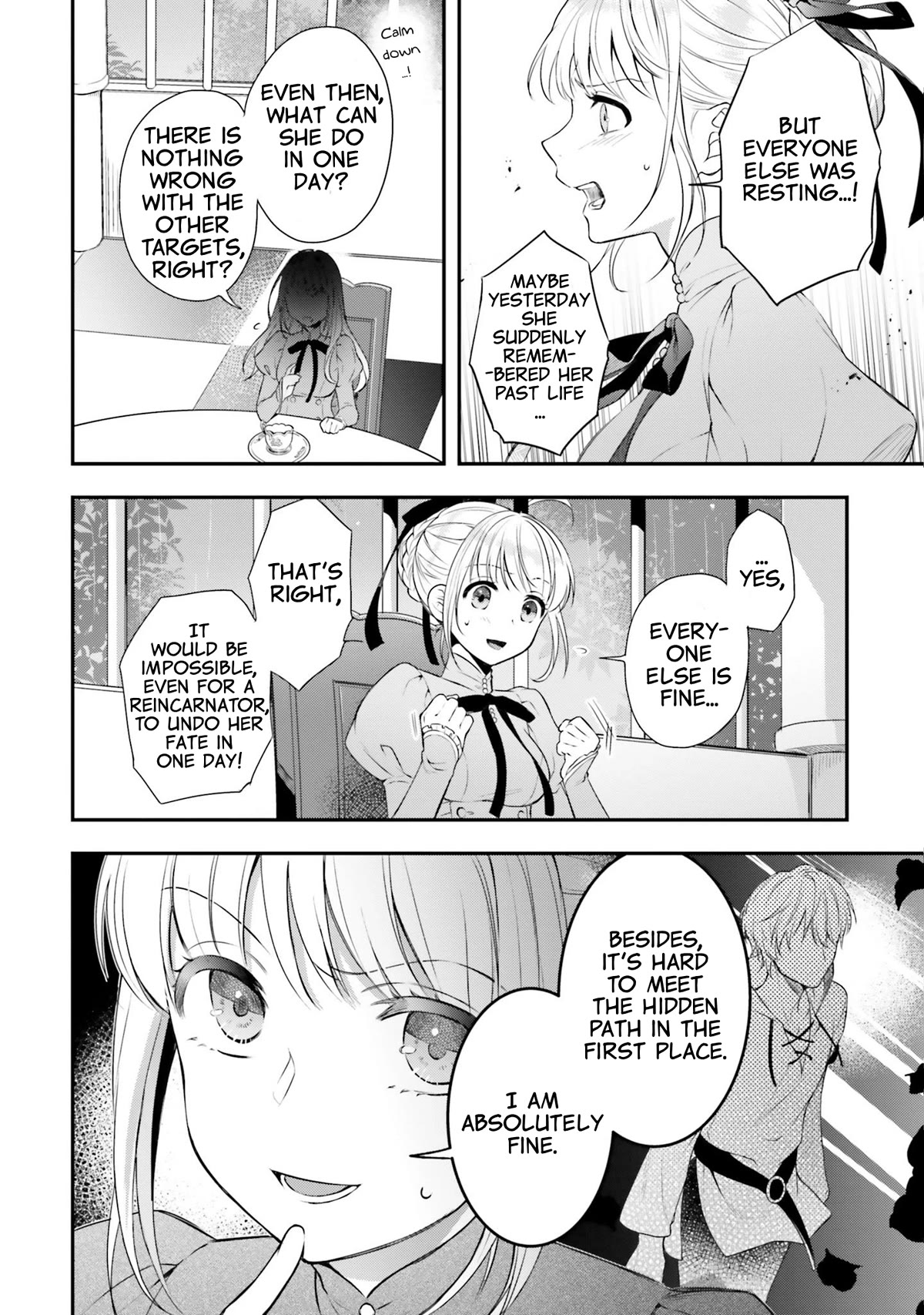 With One Day Left I'll Break All the Destruction Flags: "Serves You Right!" RTA 24 Hour Record Chapter 10 page 26 - Chapter 10: Magical Potion