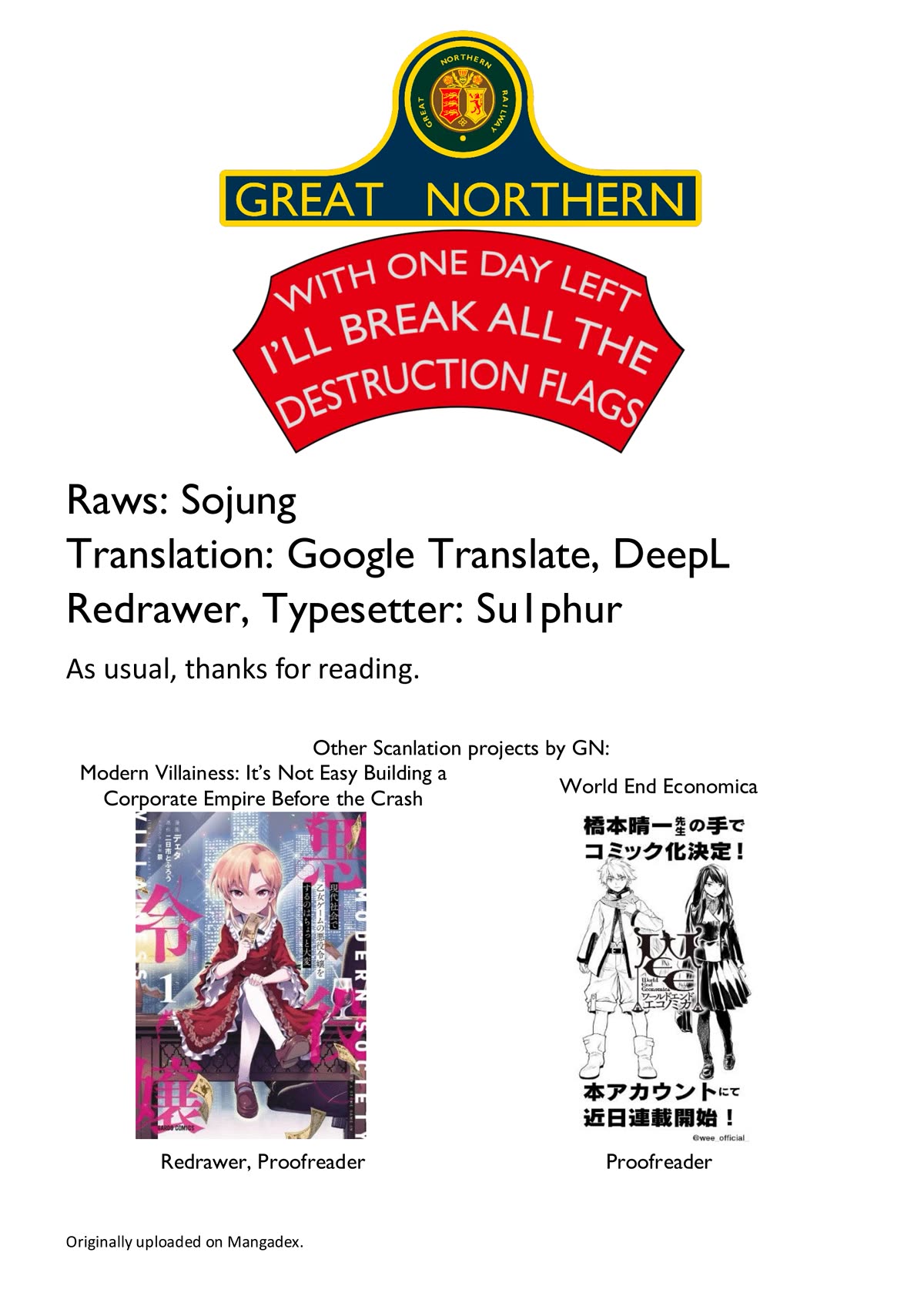 With One Day Left I'll Break All the Destruction Flags: "Serves You Right!" RTA 24 Hour Record Chapter 15 page 61 - Chapter 15: Condemnation Drama