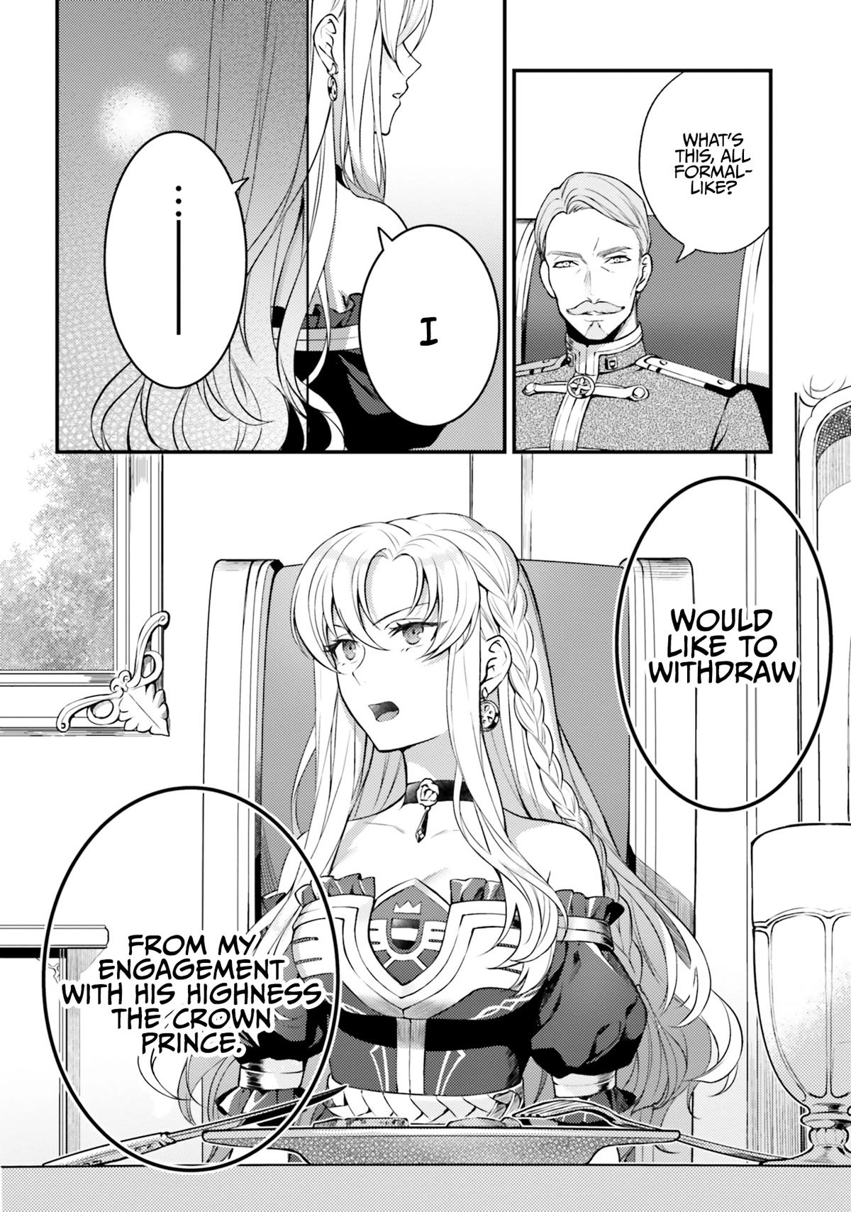 With One Day Left I'll Break All the Destruction Flags: "Serves You Right!" RTA 24 Hour Record Chapter 3 page 21 - Chapter 3: Giving up the engagement
