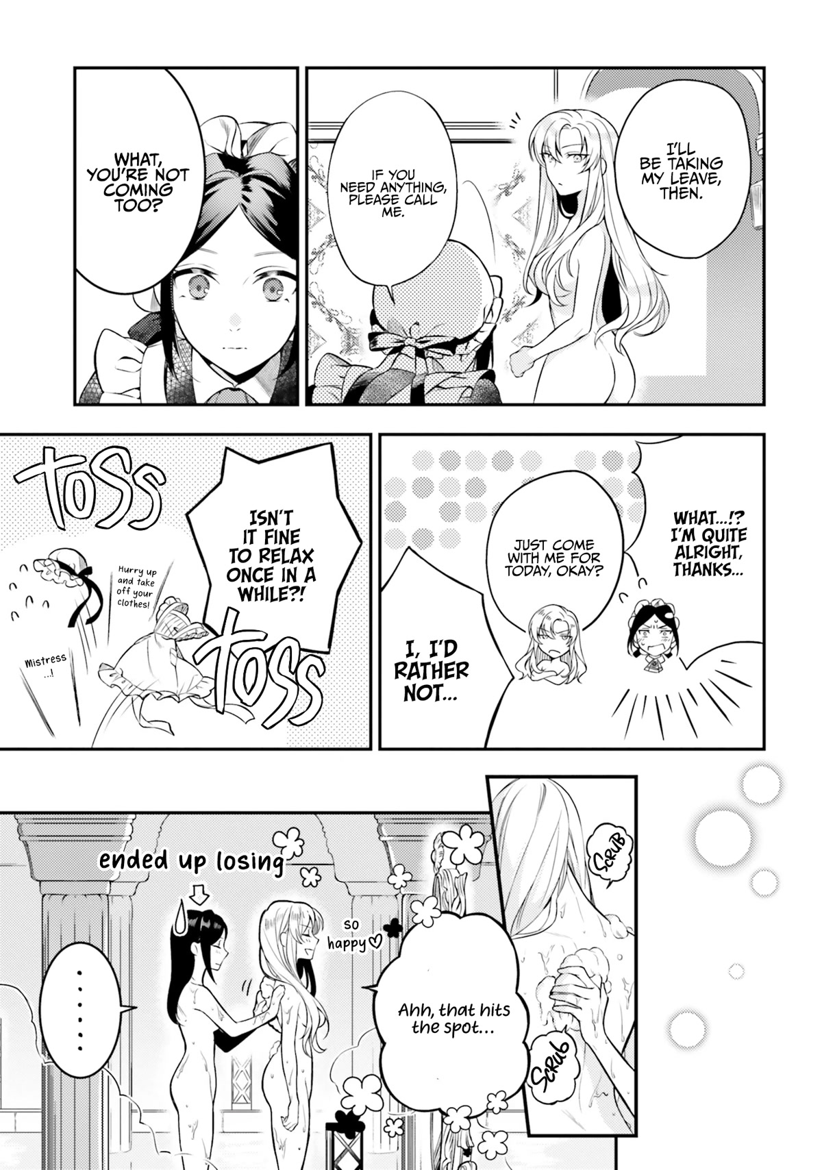 With One Day Left I'll Break All the Destruction Flags: "Serves You Right!" RTA 24 Hour Record Chapter 5 page 8 - Chapter 5: Relaxation of the Ladies
