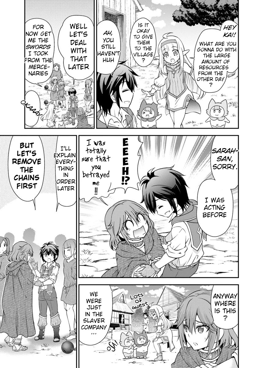 With Single Palm Founding a Pioneering Village a in Another World - Live With The Married Girls in Uninhabited Island Life ~ Chapter 14 page 22 - Chapter 14: Fate-Changing Bond