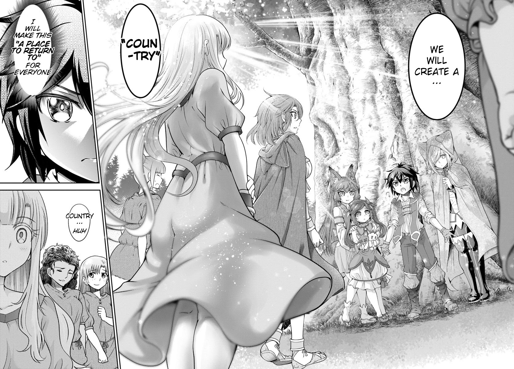 With Single Palm Founding a Pioneering Village a in Another World - Live With The Married Girls in Uninhabited Island Life ~ Chapter 16 page 27 - Chapter 16: A Wonderful Place