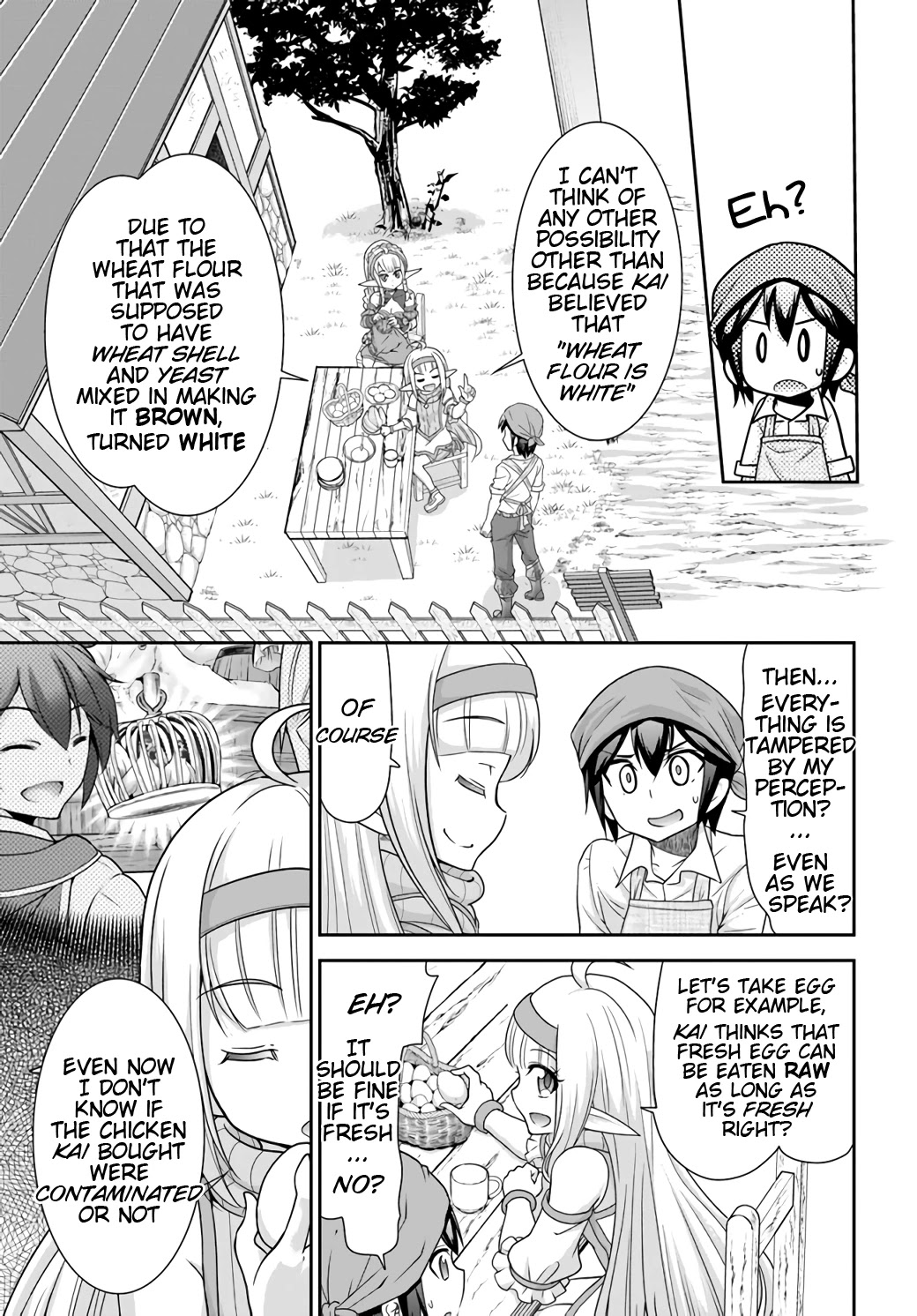 With Single Palm Founding a Pioneering Village a in Another World - Live With The Married Girls in Uninhabited Island Life ~ Chapter 19 page 12 - Chapter 19: The First Step